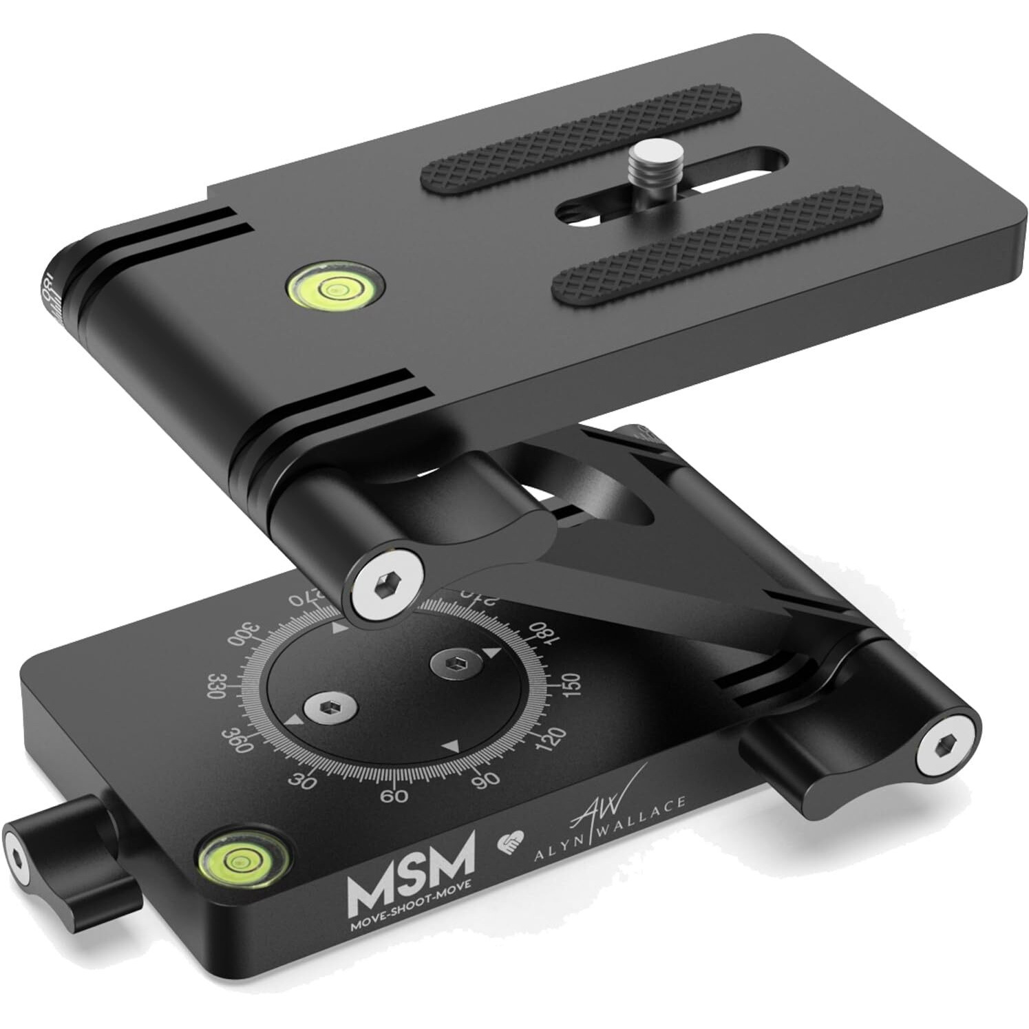 Z Flex Tilt Tripod Head - Flexible Angle Pan & Tilt Head/Universal Multiway Camera Tripod Connecting To Monopod Slider Rail Stabilizer Gimbal|Compact Folding Z Bracket Mount Fits Most Dslr Camera