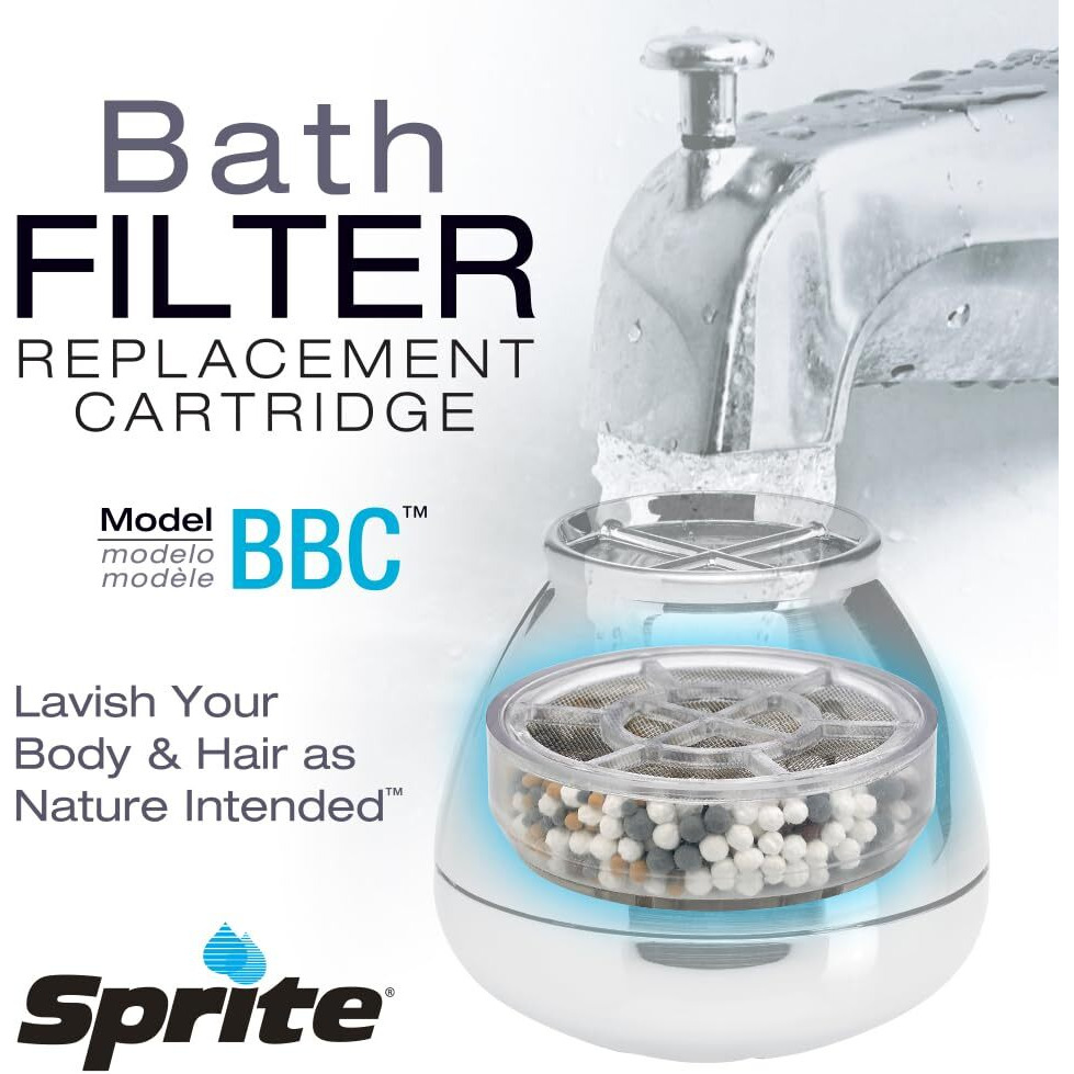 Sprite Showers Bbc Bath Ball Replacement Filter Cartridge  Blue