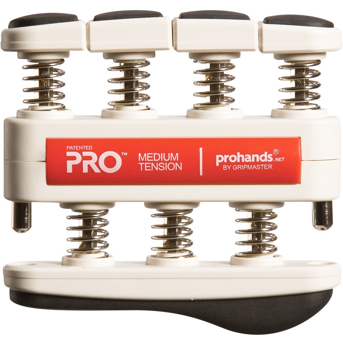 Prohands Pro Hand Exerciser  Finger Exerciser (Hand Grip Strengthener)  Spring-Loaded  Finger-Piston System  Isolate And Exercise Each Finger  (7 Lb Medium Tension  Red-Pro)