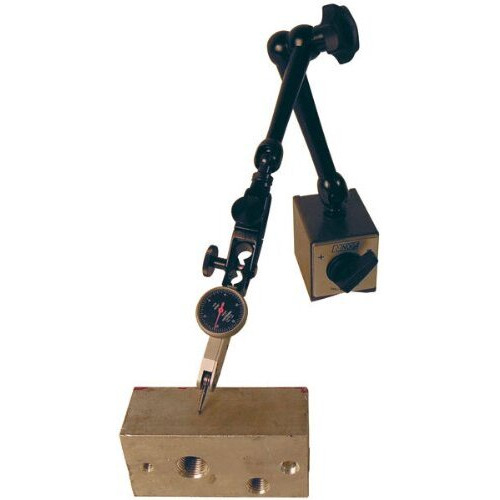 Noga Dg61003 Regular Duty Dial Gage Holder Mag Base W/Metal Fine Adjust