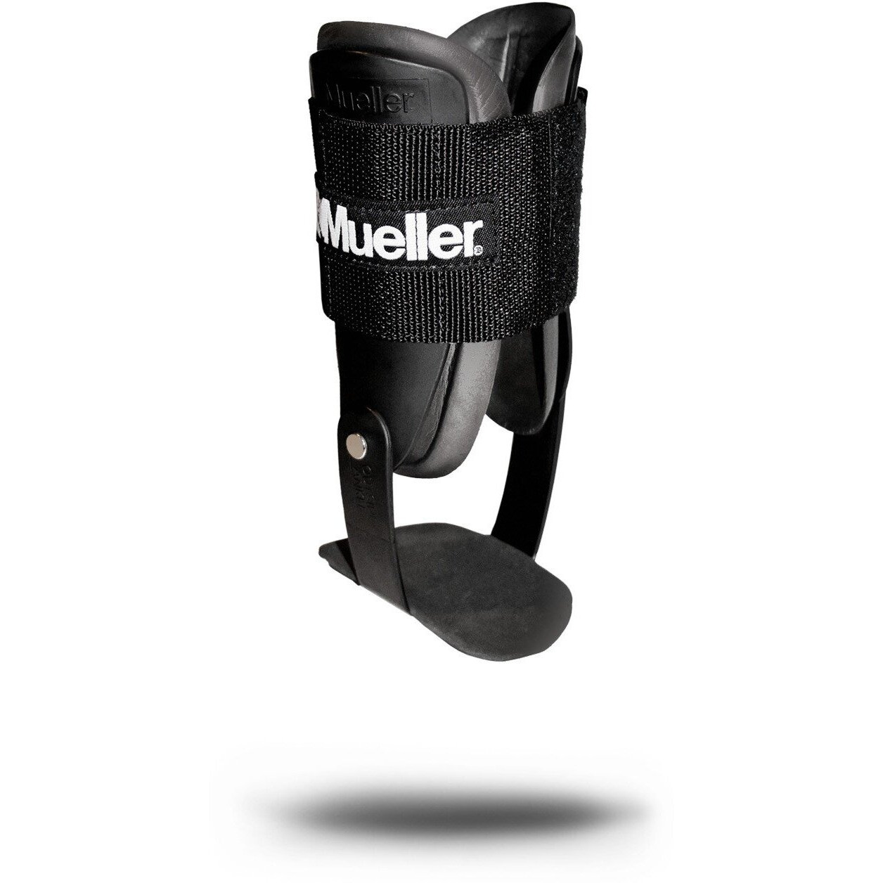 Mueller Sports Medicine Lite Ankle Brace  Ankle Pain Relief Support For Men And Women  Ideal For Sprains  Strains  Arthritis  Black  One Size