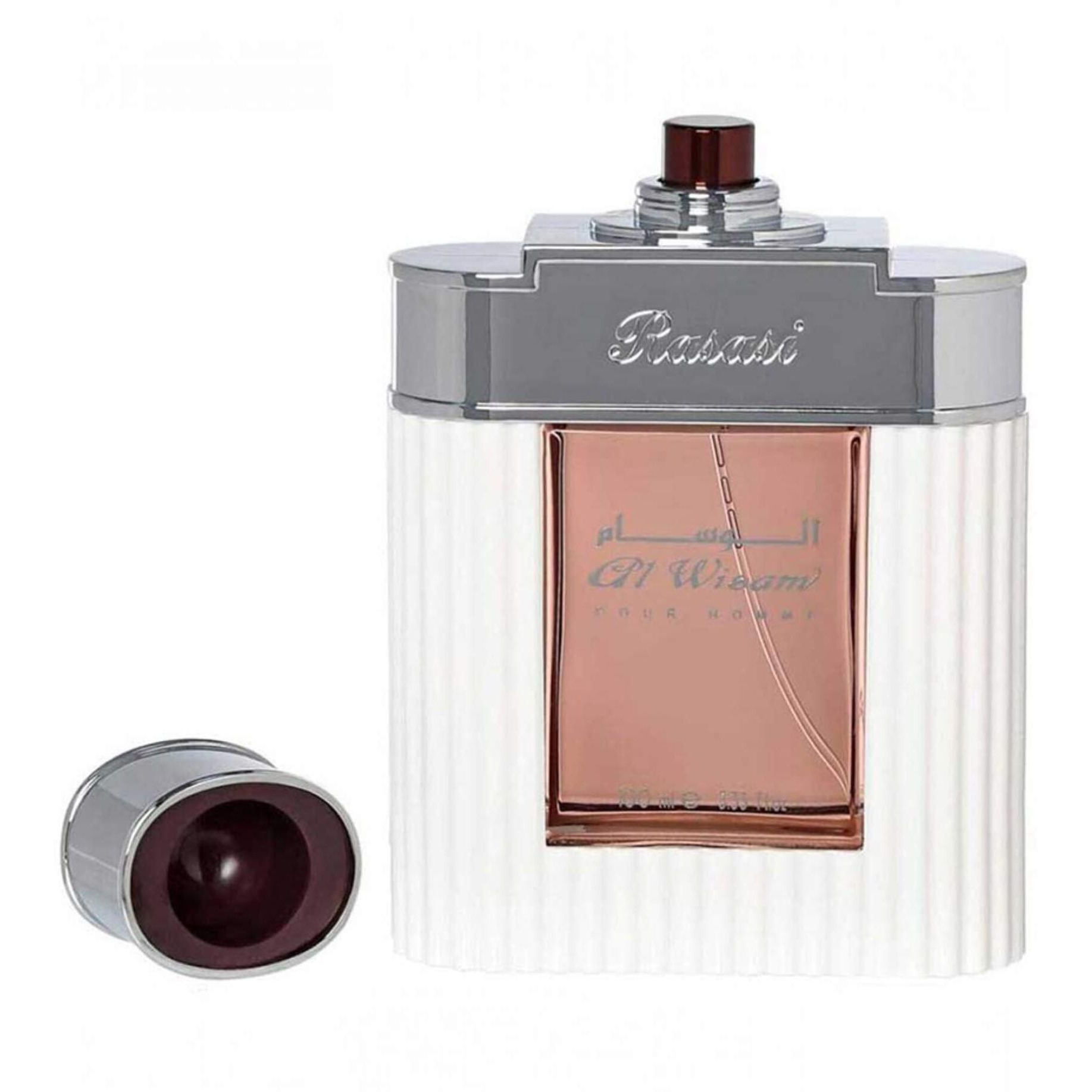 Rasasi Al Wisam Day Edp For Men 100Ml (3.40 Oz) | Sandalwood  Musk  And Amber | Signature Arabian Perfumery Perfumes