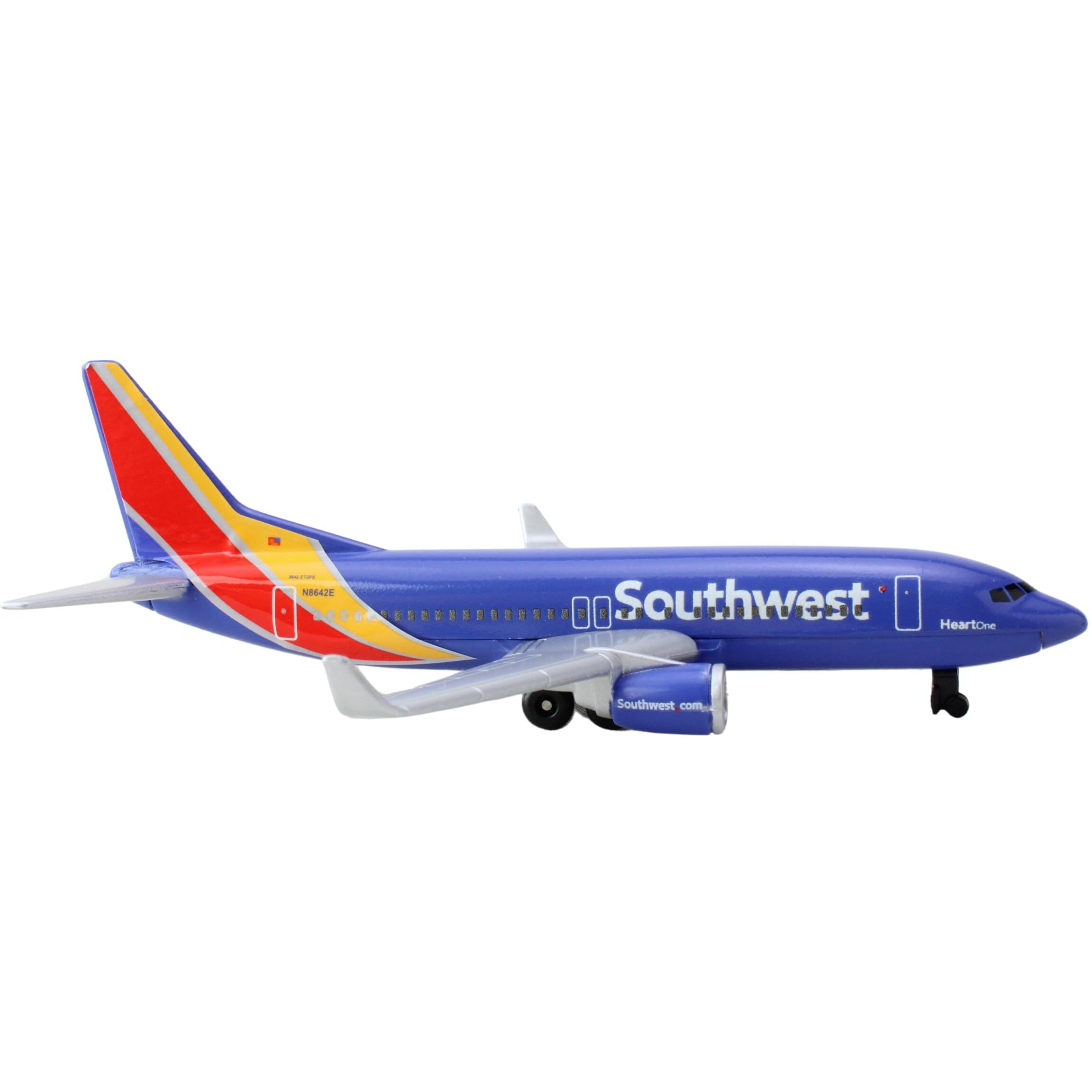 Daron Southwest Airlines Airport Playset With Die-Cast Metal Model Airplane With Plastic Parts  Cars And Transportation Toys For Kids Ages 3+