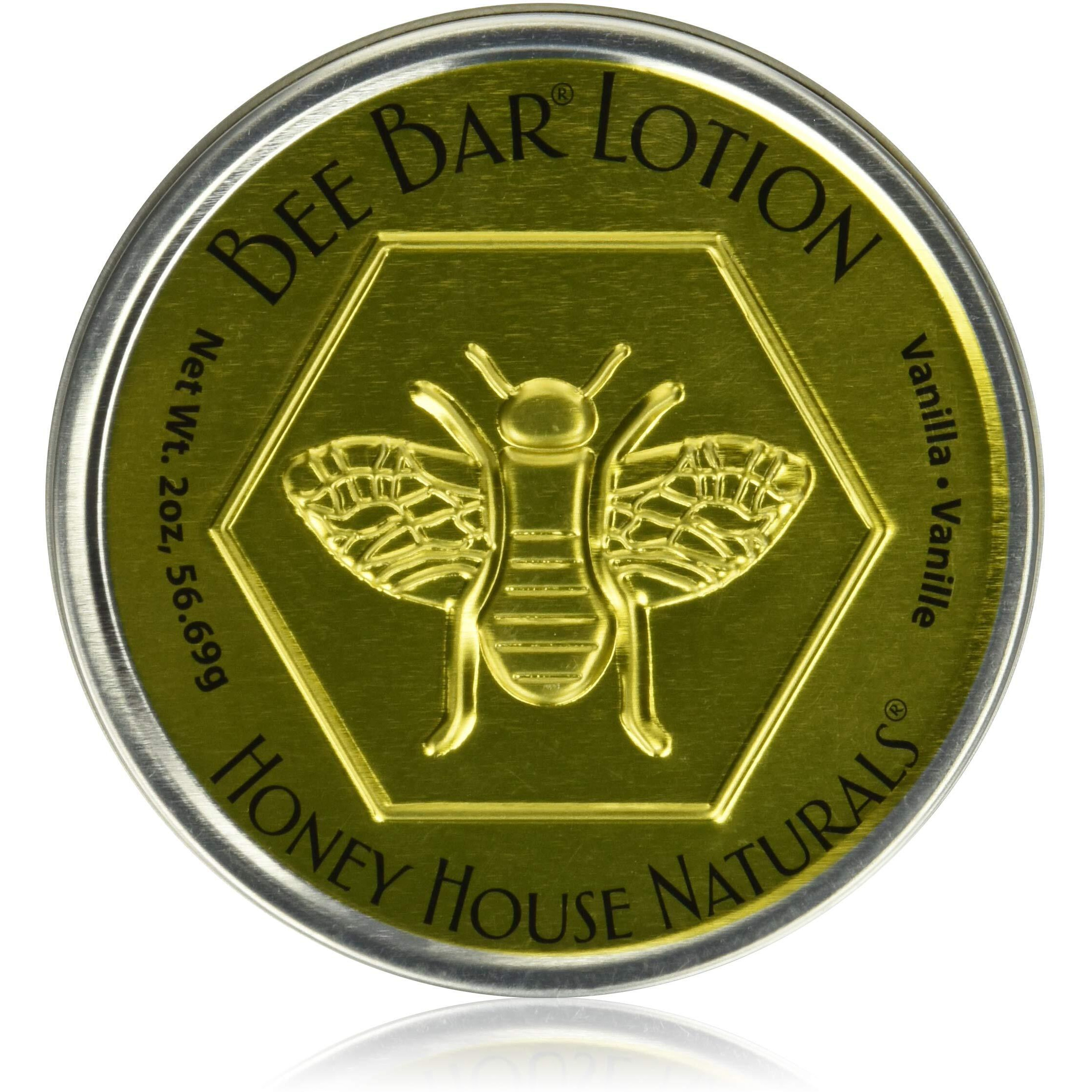 Honey House Naturals Bee Bar  Vanilla  Large  2 Ounce