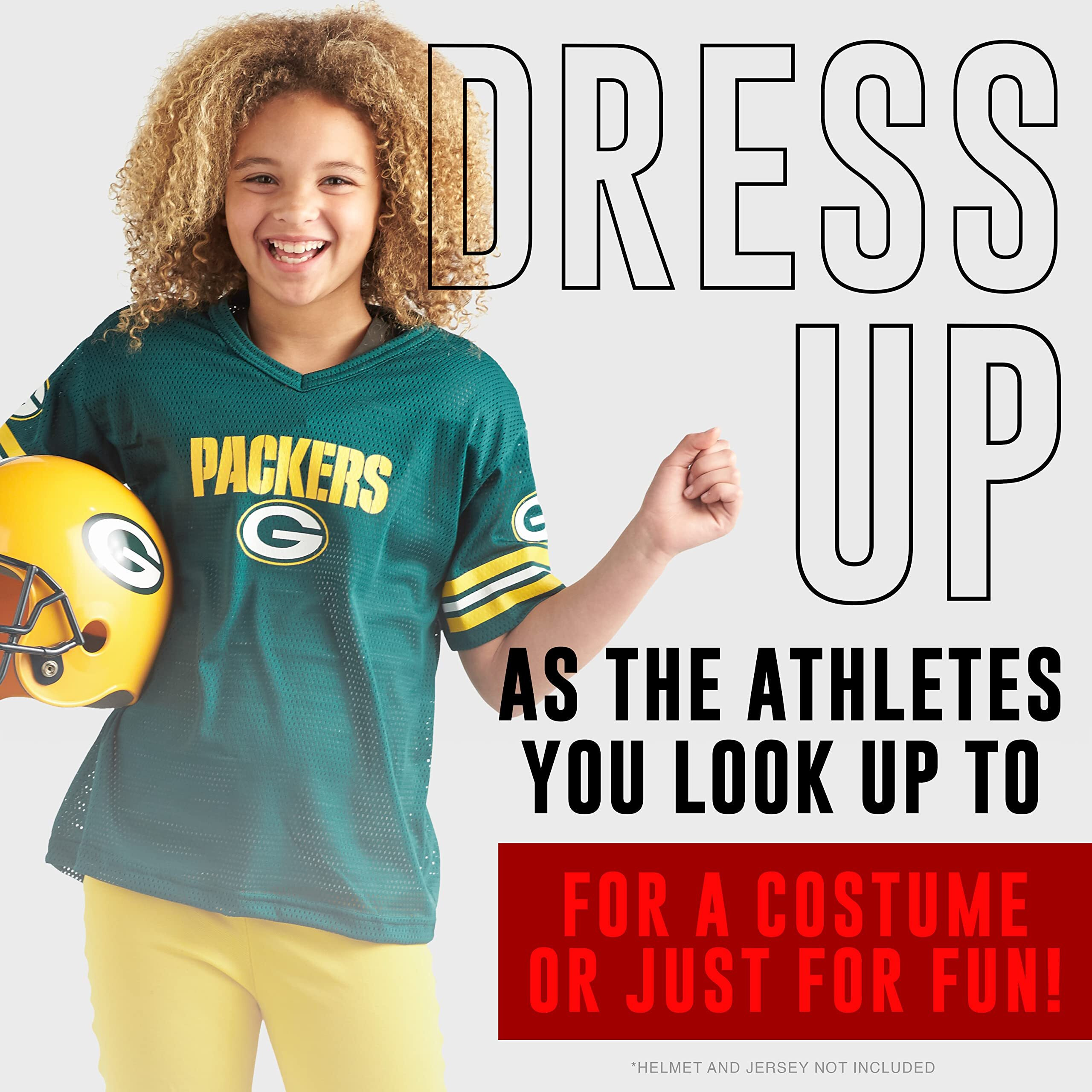 Franklin Sports Kids Costume Football Shoulder Pads - Lightweight Dress Up Shoulder Pads For Youth + Toddlers - Perfect For Halloween Football Costumes