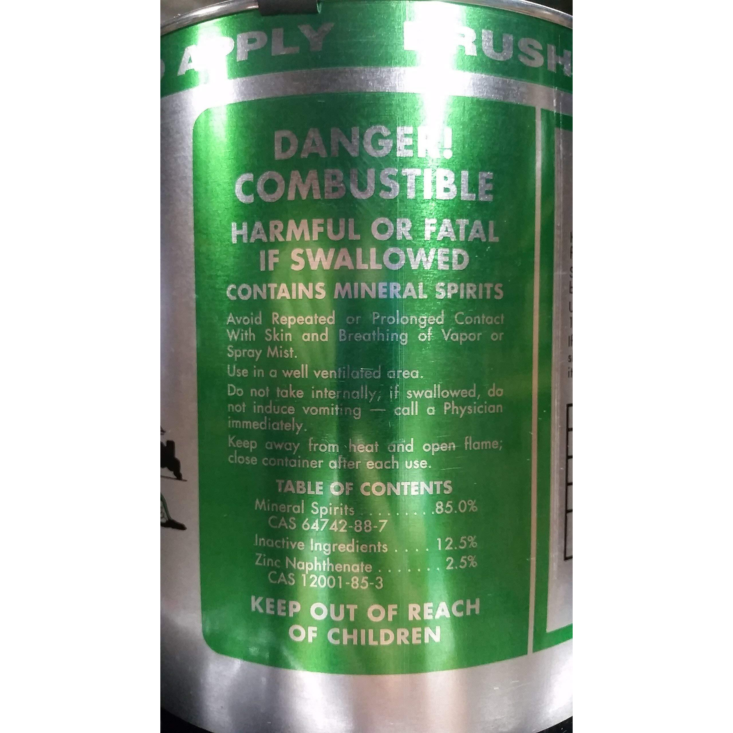 Tarp Nation 1 Gallon Canvak Industrial Quality Water Resistant Canvas Preservative Liquid Wax For Tarps  Tents  And Shelters  Clear