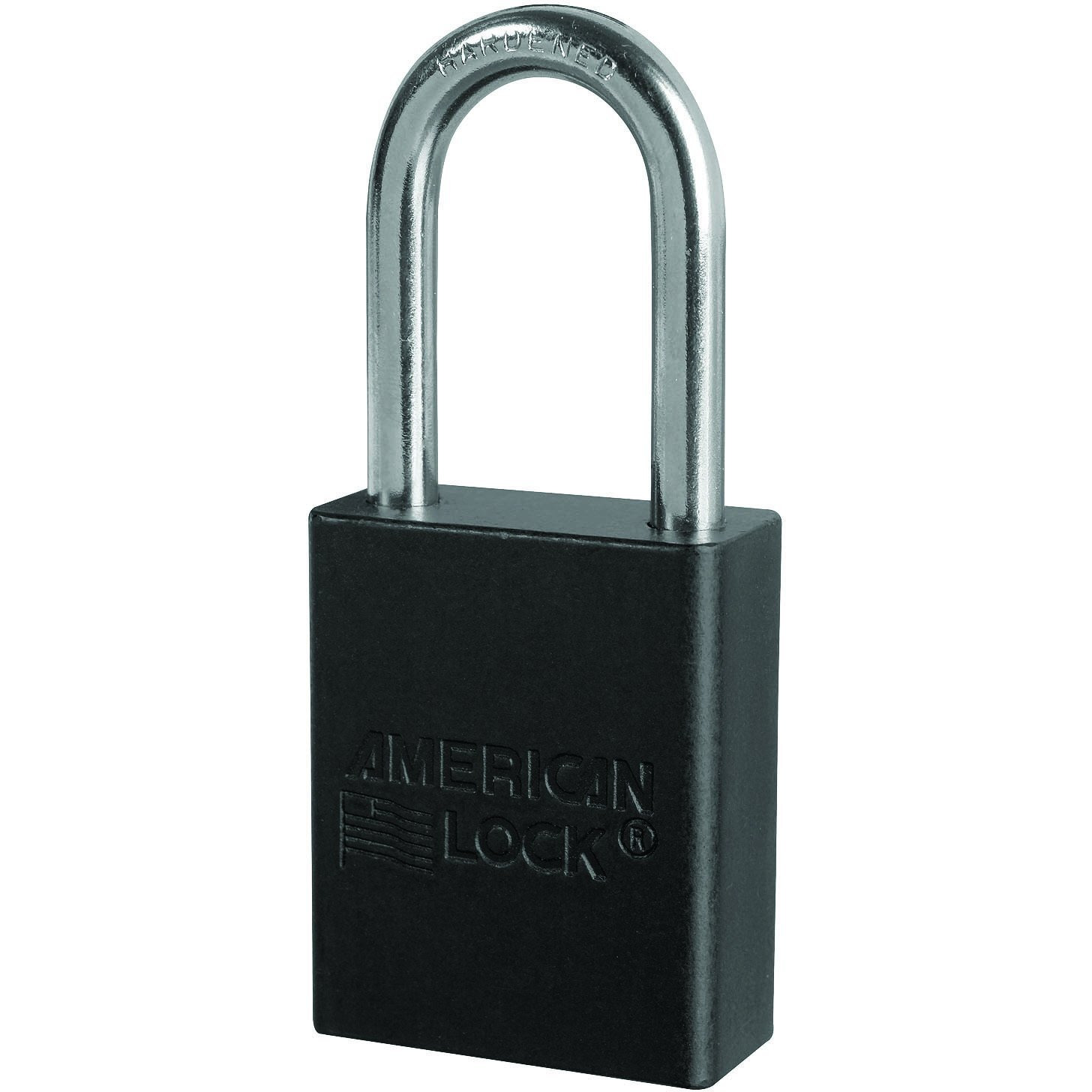 American Lock A1106Blk1Key Padlock Keyed  Aluminum  Black