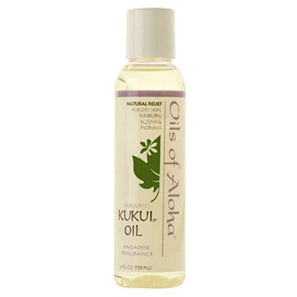 Oils Of Aloha Hawaii Kukui Oil - 4 Fluid Ounces