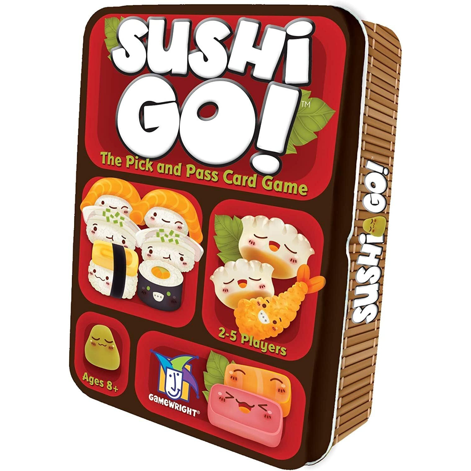 Sushi Go - The Pick And Pass Family Card Game From Gamewright  Great For 2-5 Players Aged 8 And Up