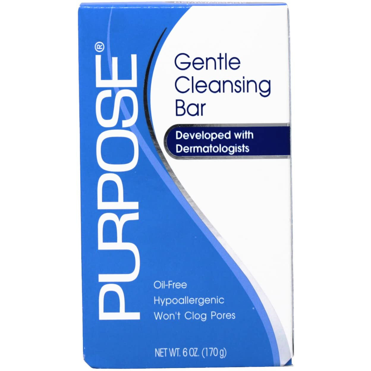 Purpose Gentle Cleansing Bar  6-Ounce Bars (Pack Of 6)