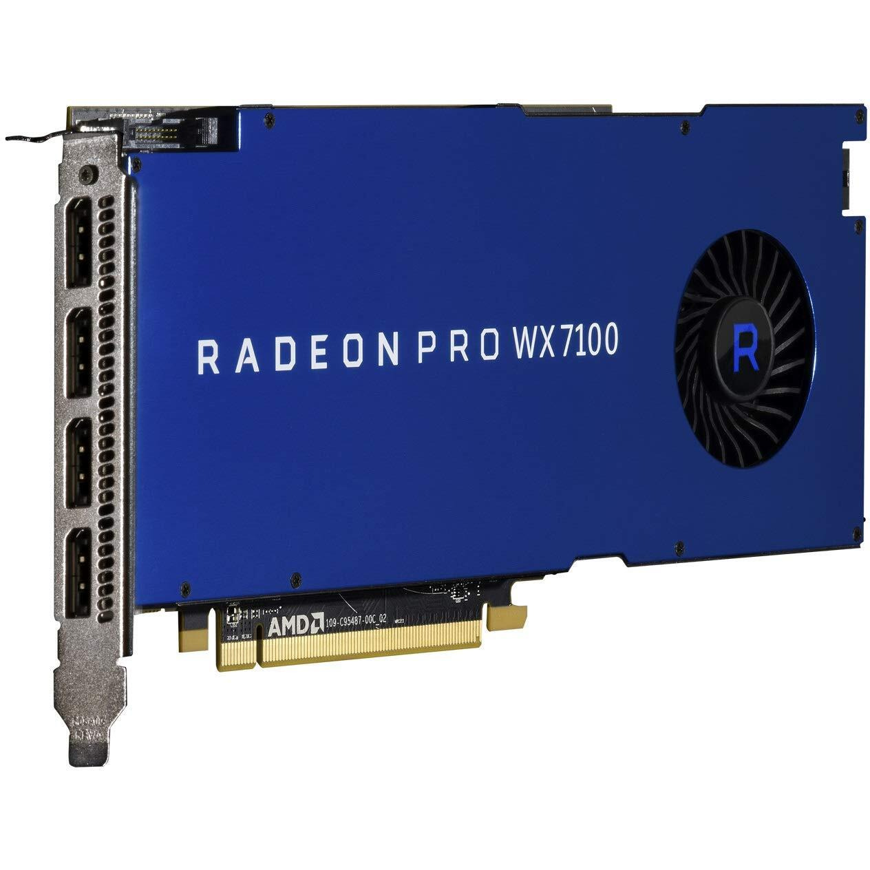 Amd Video Card 100-505826 Amd Radeon Pro Wx 7100 8Gb Gddr5 Retail