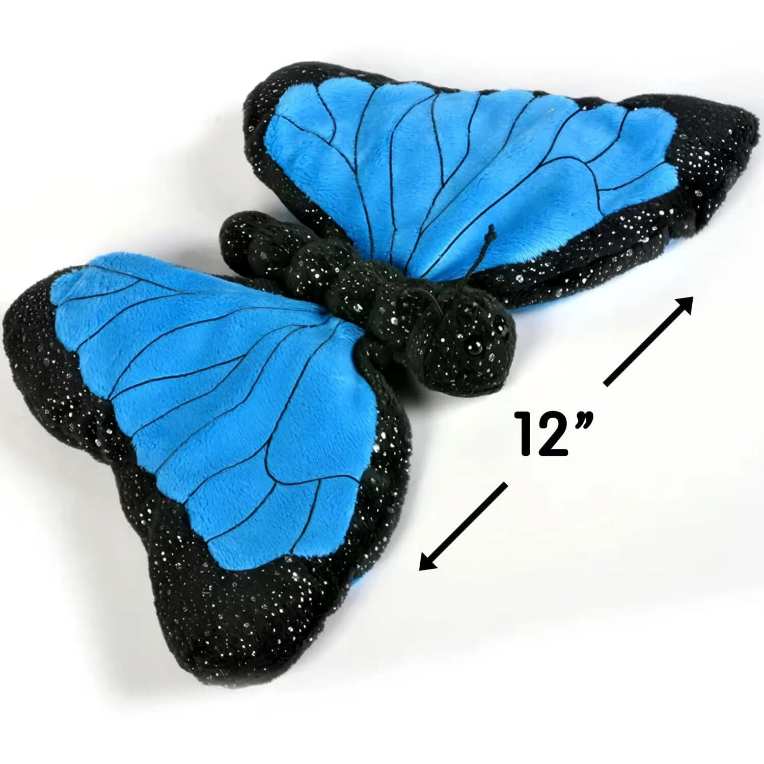 Rhode Island Novelty 12 Inch Blue Morpho Butterfly Plush