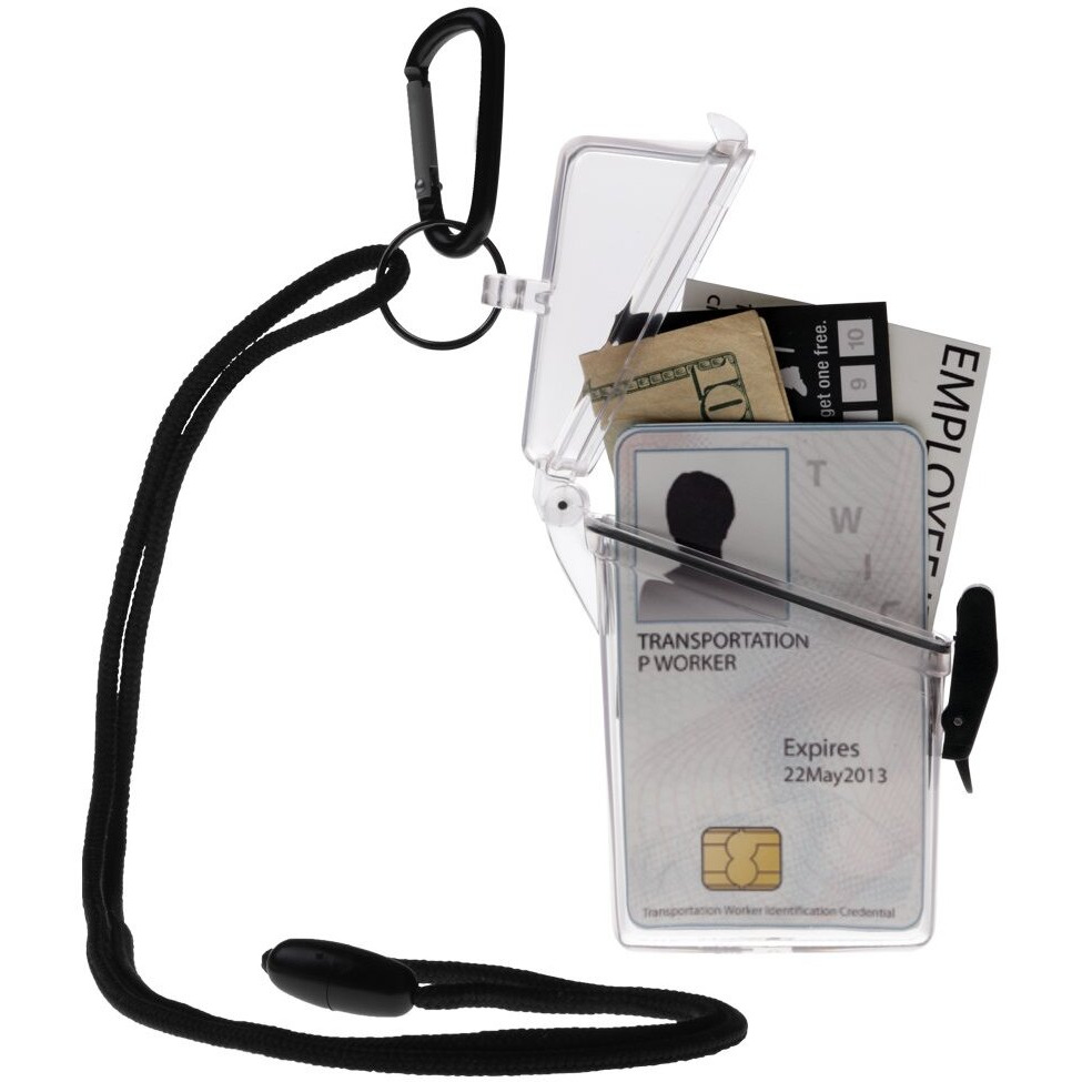 Witz 00402-Blue See It Safe Waterproof Id/Badge Holder Case  Blue