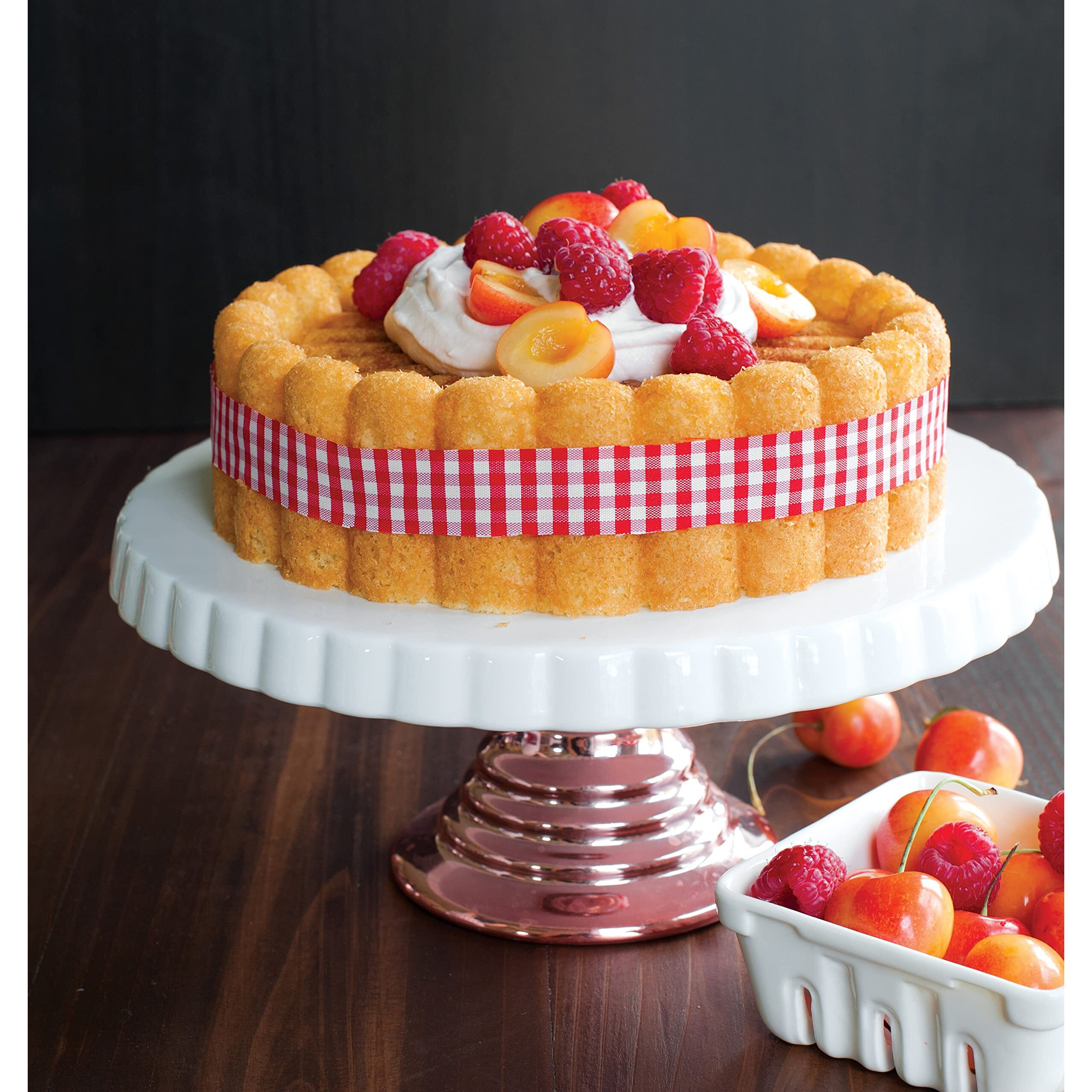 Nordic Ware Charlotte Cake Pan  6-Cup/1.4 Liters  Toffee