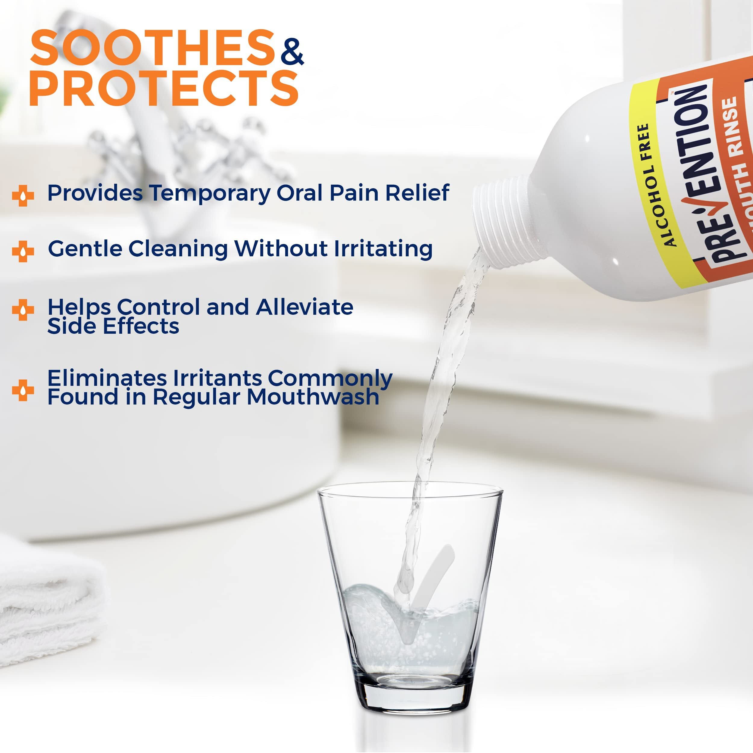 Prevention Oncology Mouthwash  Non-Alcohol  16Oz  Prevention Oncology Mouth Rinse | Alcohol Free - Specially Formulated For Patients Undergoing Oncology Treatment