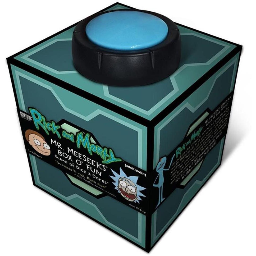 Cryptozoic Entertainment Mr. Meeseeks' Box O' Fun The Rick And Morty Dice Dares Game