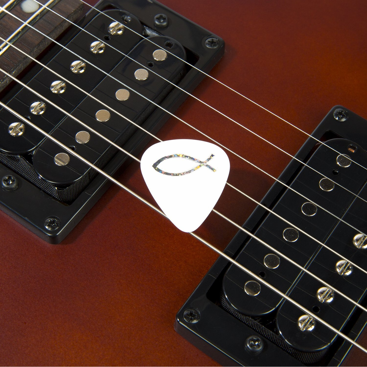 Dandrea Cool Plecs Guitar Pick - Christian (12 Piece)