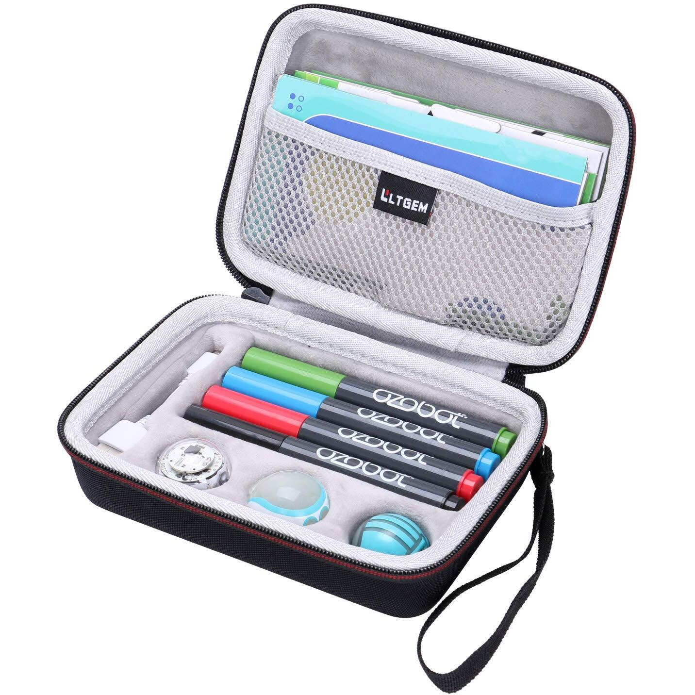 Ltgem Carrying Case For Bit Coding Robot - Fits Usb Charging Cable/Playfield/Skin / 4 Color Code Markers (Fits A Full Robotics Kit)-Case Only