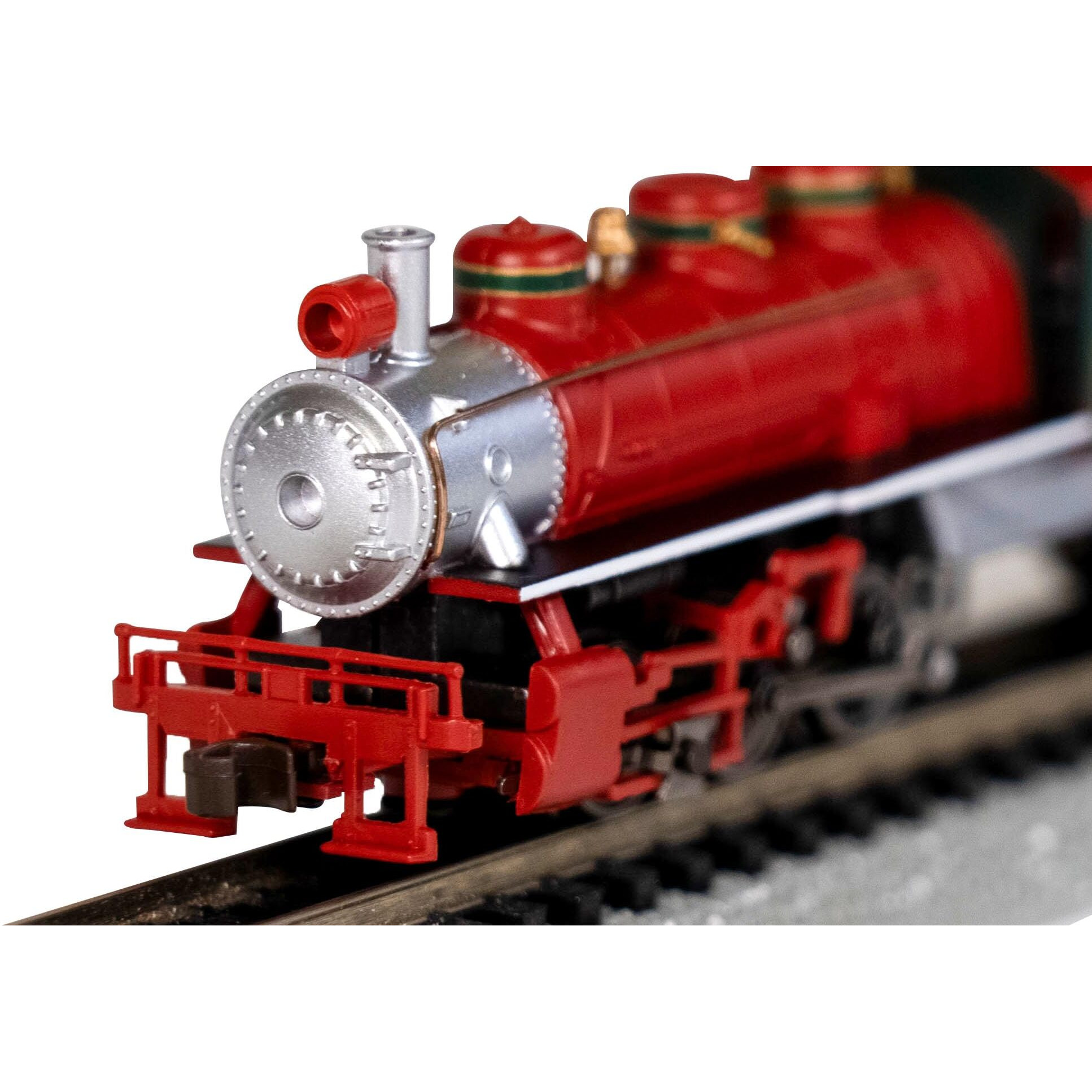 Bachmann Trains - Merry Christmas Express Ready To Run Electric Train Set - N Scale  Multi Color