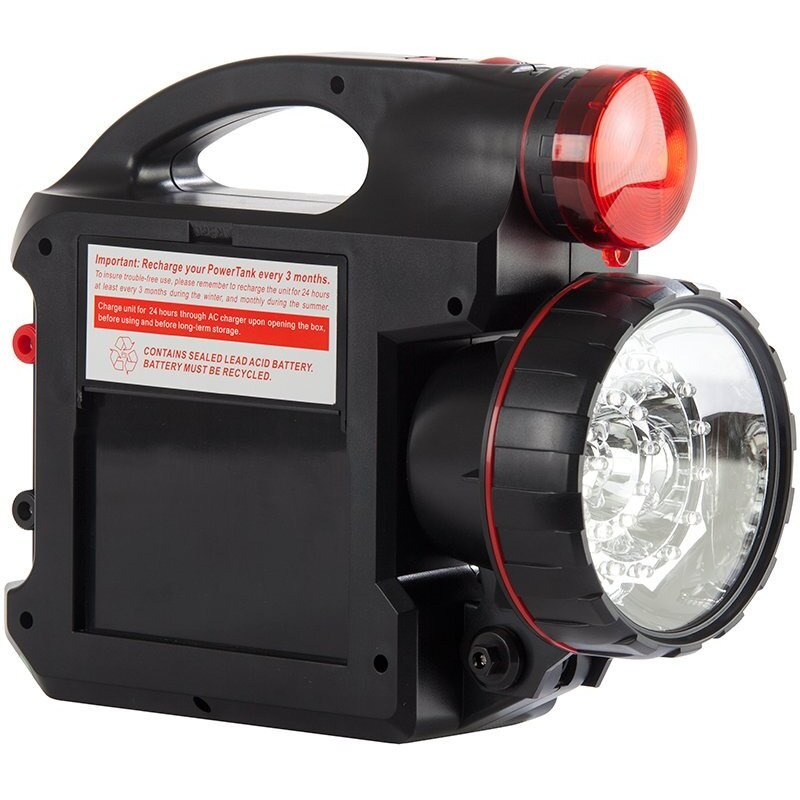 Celestron - Powertank 12 Telescope Battery - Rechargeable Portable 12V Power Supply For Computerized Telescopes - 84 Wh Power - Built-In 2 Usb Ports  Cigarette Lighter Adapter  Built-In Flashlight