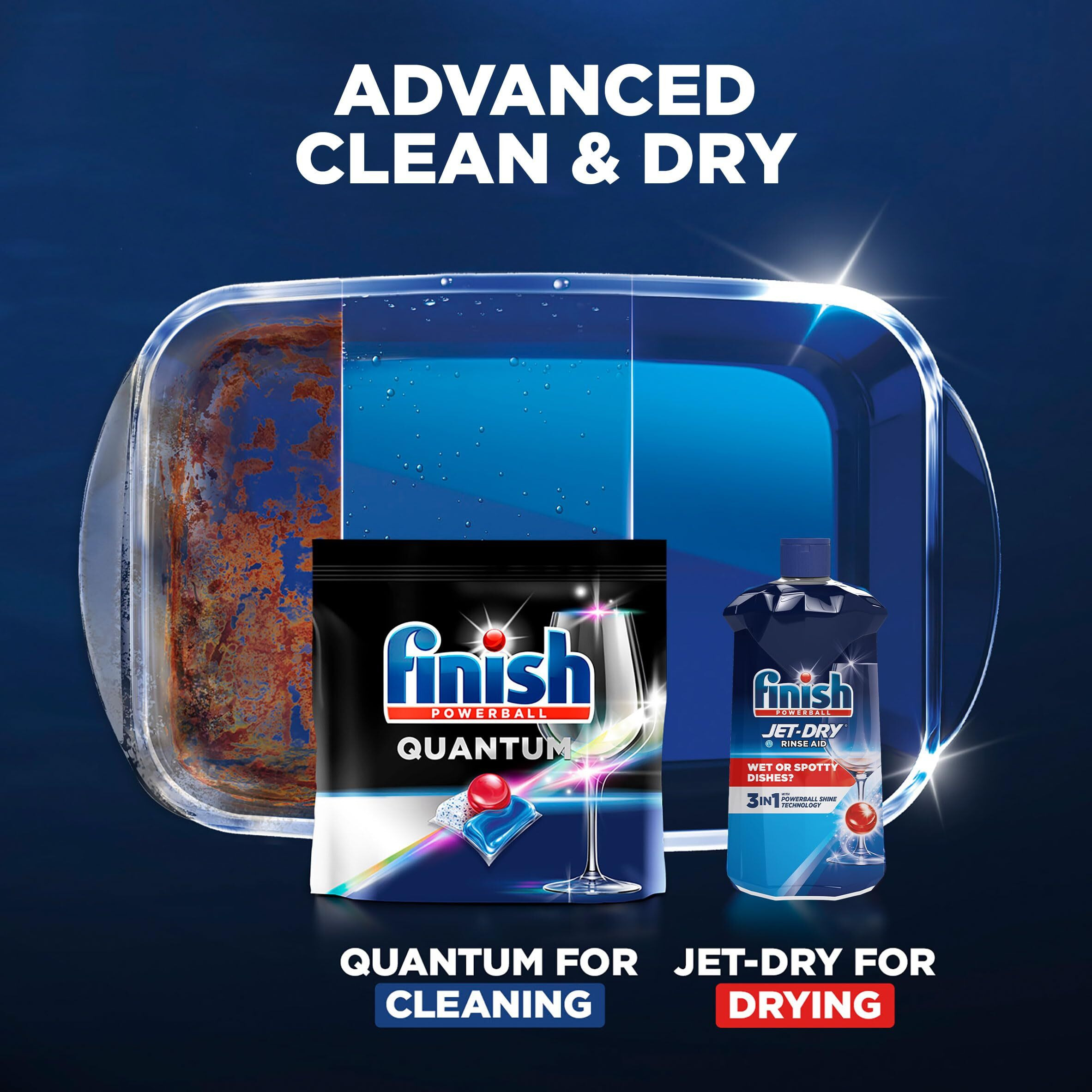 Finish Jet-Dry Liquid Rinse Aid  Dishwasher Rinse And Drying Agent  23 Fl Oz  Packaging May Vary ( Pack Of 1 )