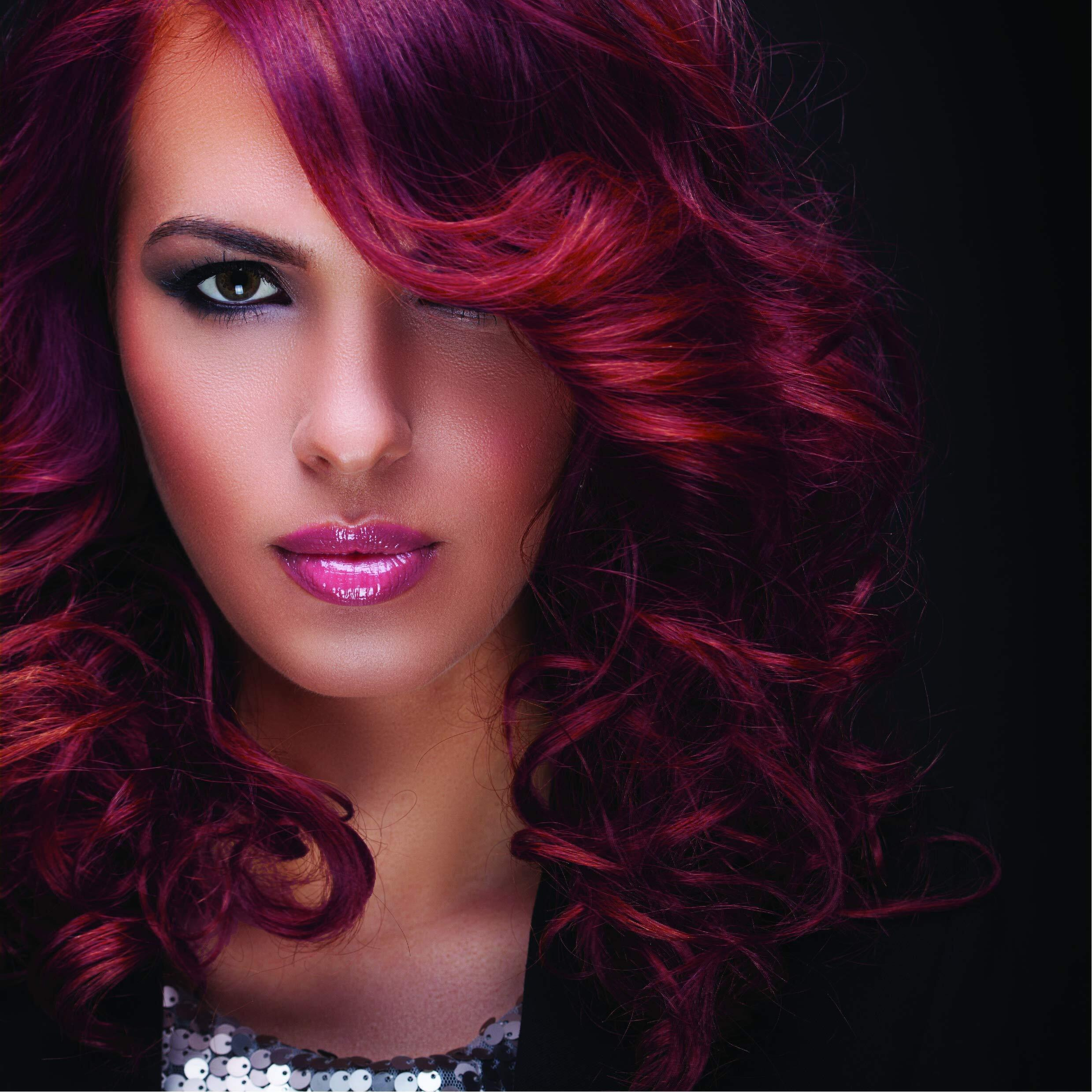 Greyfree Root Touch-Up Hair Mascara Burgundy Temporary Gray Roots Concealer