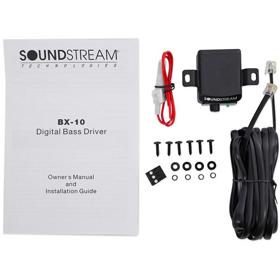 Soundstream Bx-10X | Bass Processor - Digital Sound Restoration  Maximizer And Reproducer - Car Audio Booster