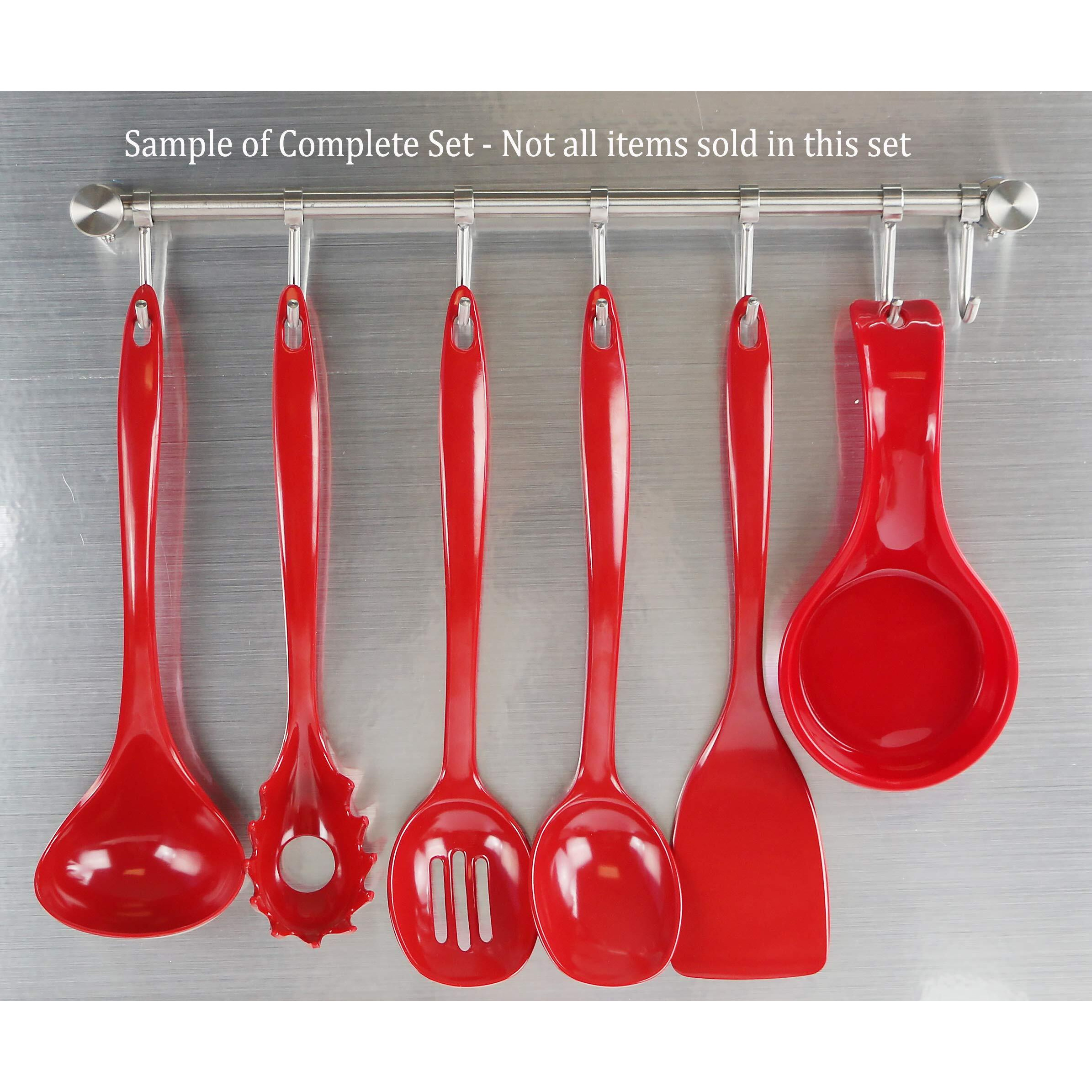 Reston Lloyd Melamine Utensil Set  4Pc  Red