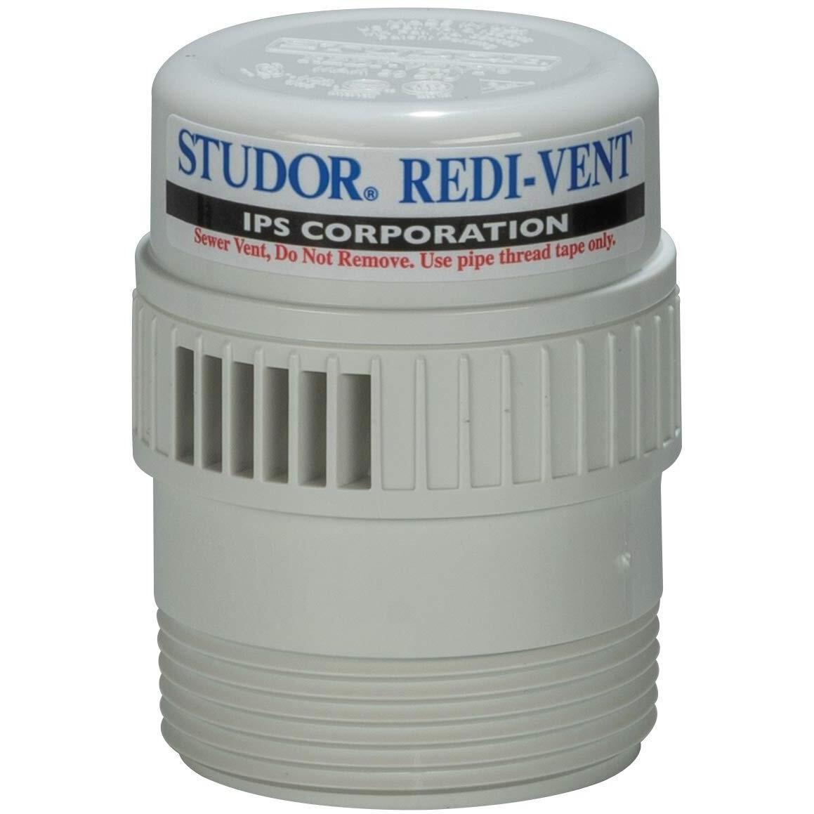 Studor 20381 Redi-Vent Air Admittance Valve With Recessed Box And Grill  White