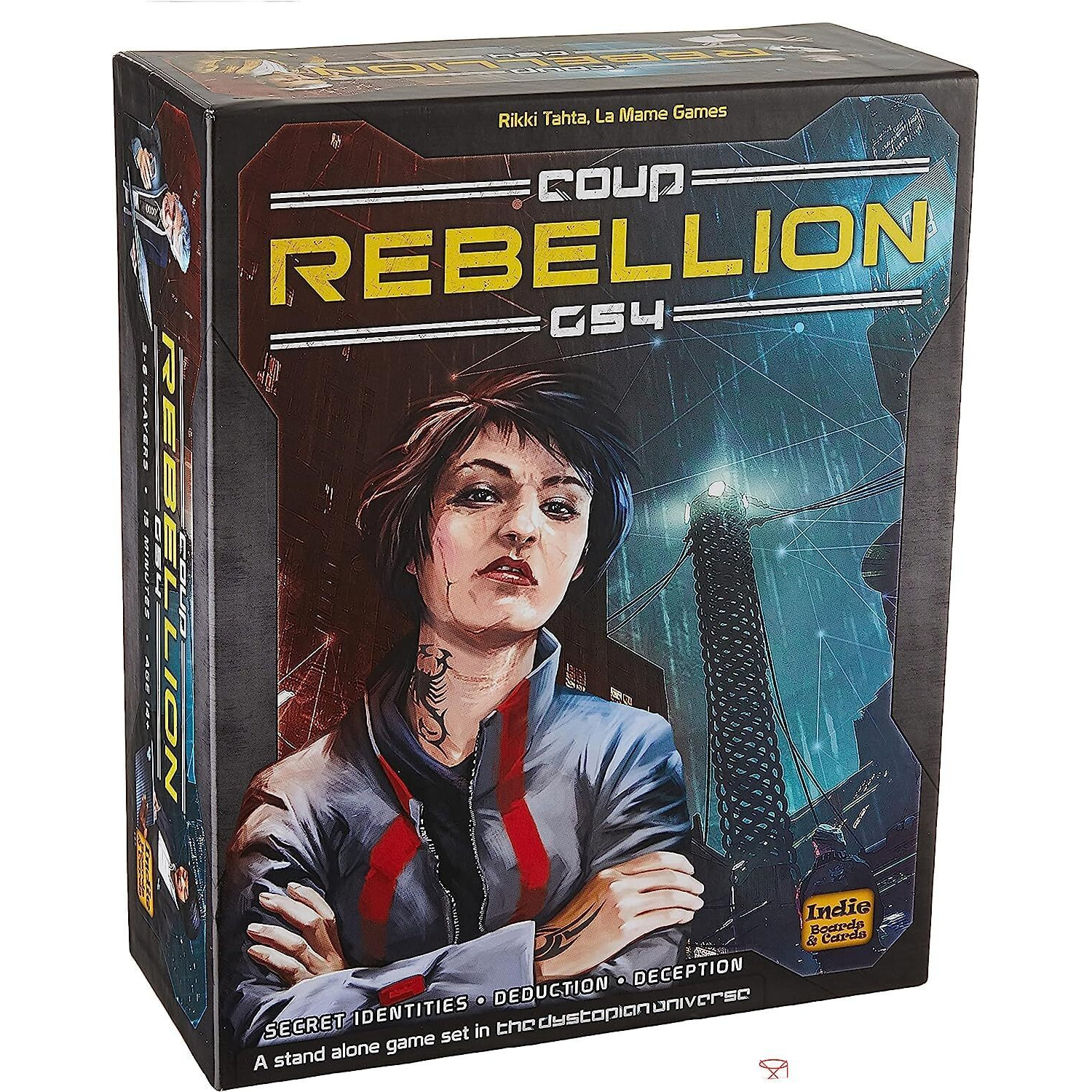 Coup Rebellion G54 - By Indie Boards And Cards - Strategy Board Game