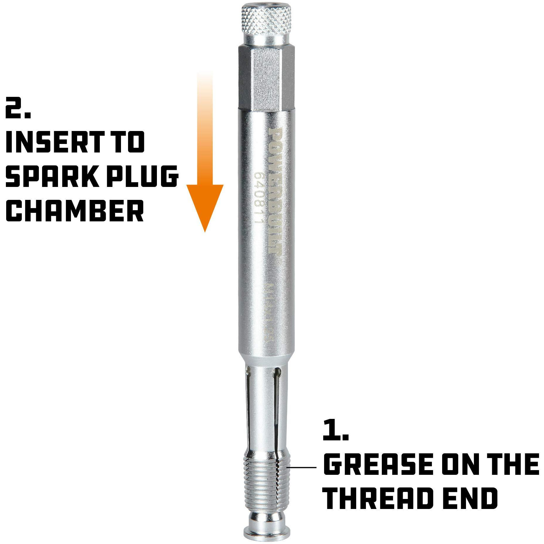 Powerbuilt 14Mm Back Tap Thread Repair Tool - 640811