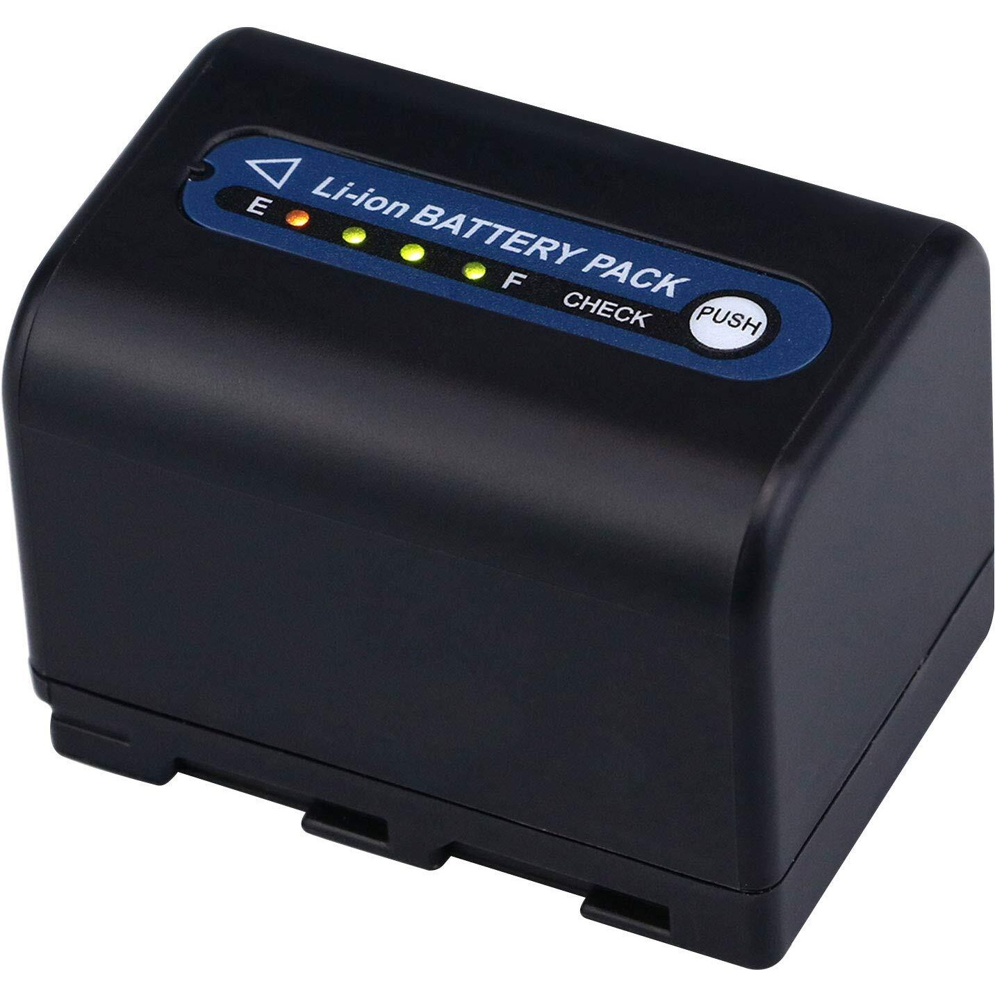 Melasta 7.2V 3000Mah Li-Ion Np-Qm71 Battery Compatible With Sony Camcorder Np-Qm70 Qm71D Np-Fm50 Np-Fm30 Np-Fm70 Np-Fm71 Np-Fm90 Camera