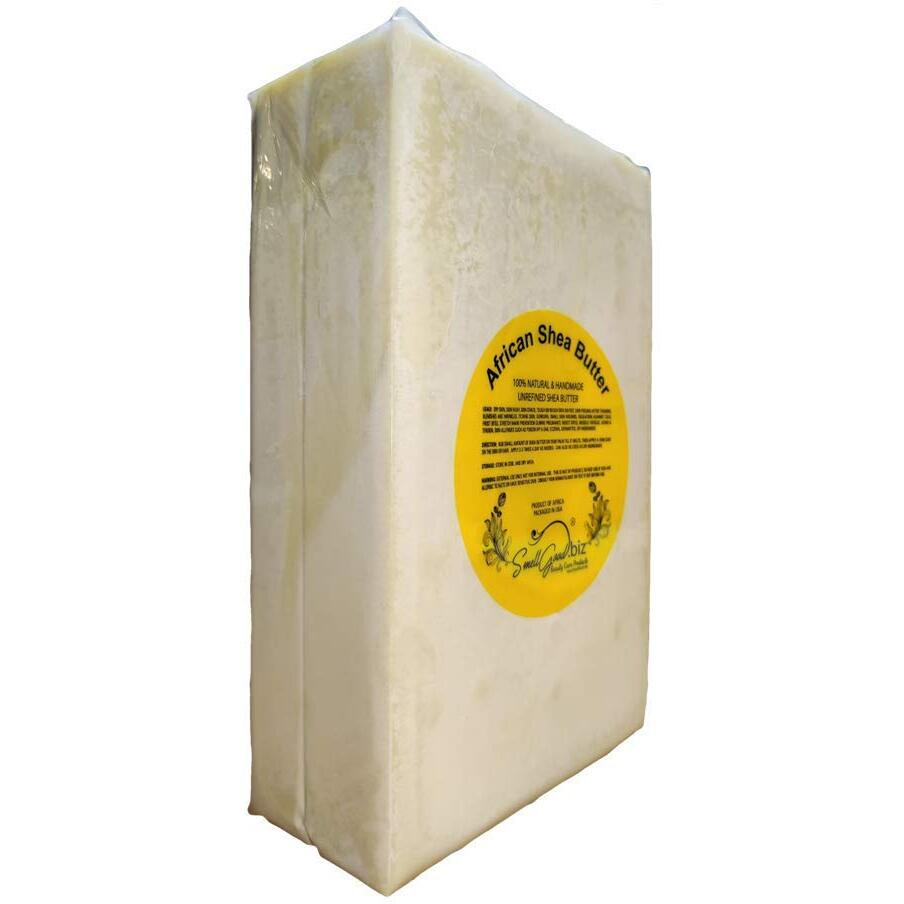 Smellgood Raw Unrefined Ivory Shea Butter Top Grade Ghana 10 Lbs