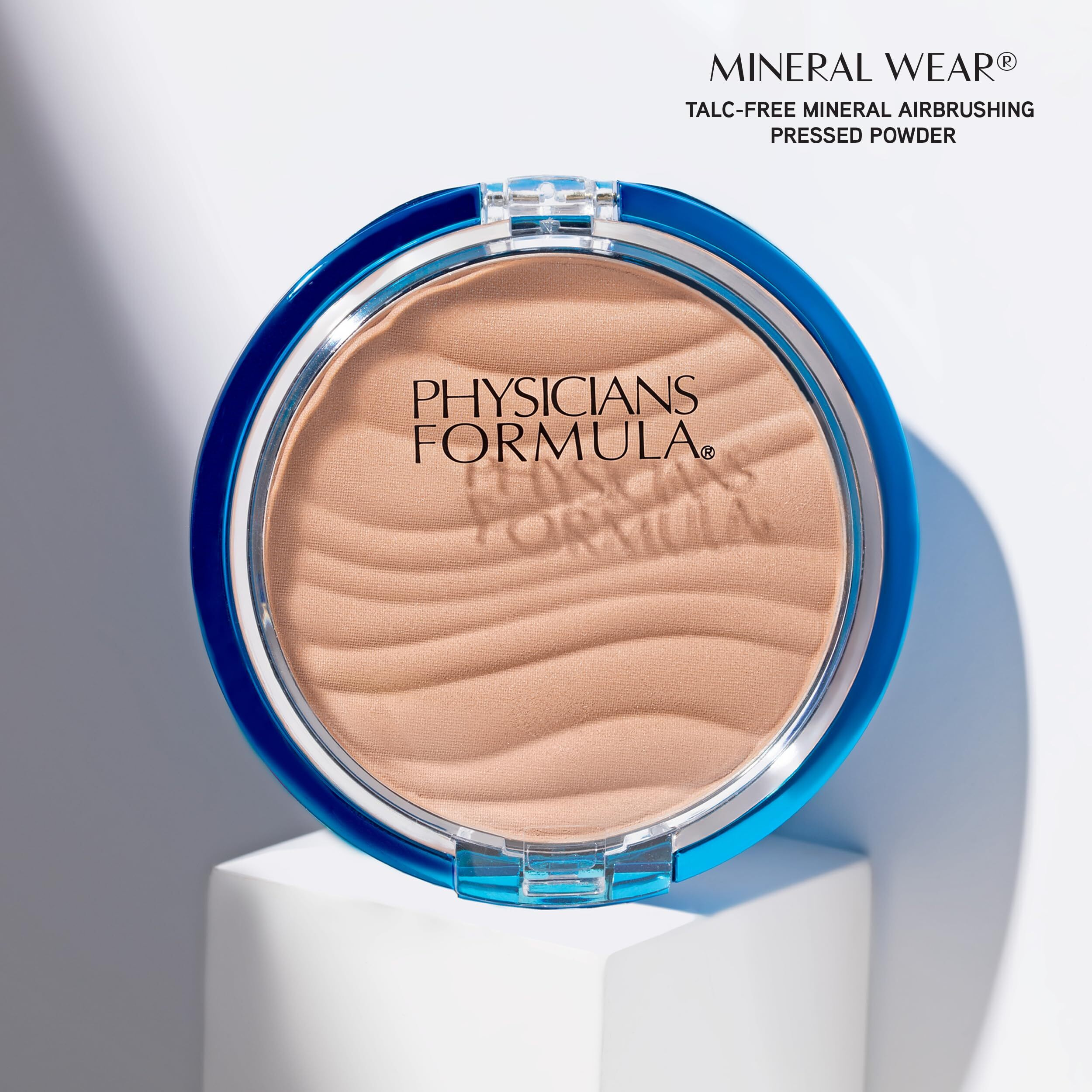 Physicians Formula Mineral Wear Talc-Free Mineral Airbrushing Pressed Powder Beige | Dermatologist Tested  Clinically Tested