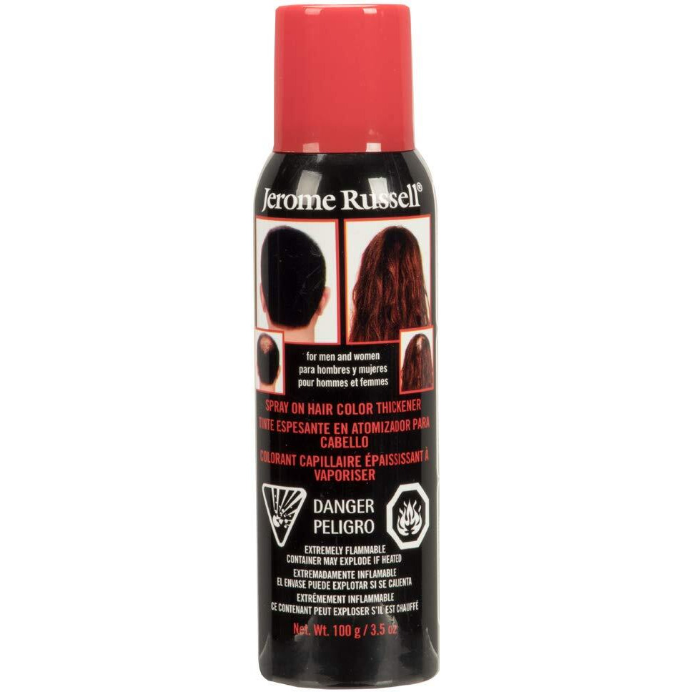 Jerome Russell Hair Color Thickener For Thinning Hair  Dark Brown  3.5 Ounce