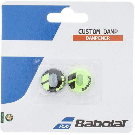 Babolat Custom Damp Vibration Dampener - Black/Yellow