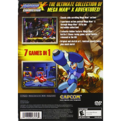 Mega Man X Collection - Playstation 2