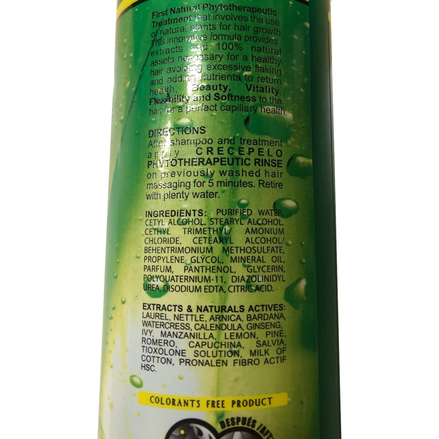 Boe Crece Pelo 5 Pack Combo Set W/ Tote Bag