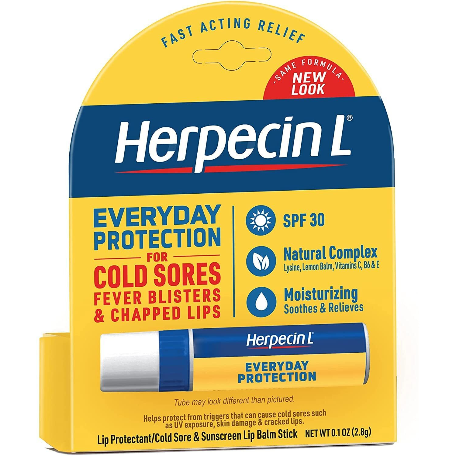 Herpecin-L Lip Balm Stick  Spf 30 0.1 Oz (2.8 G)