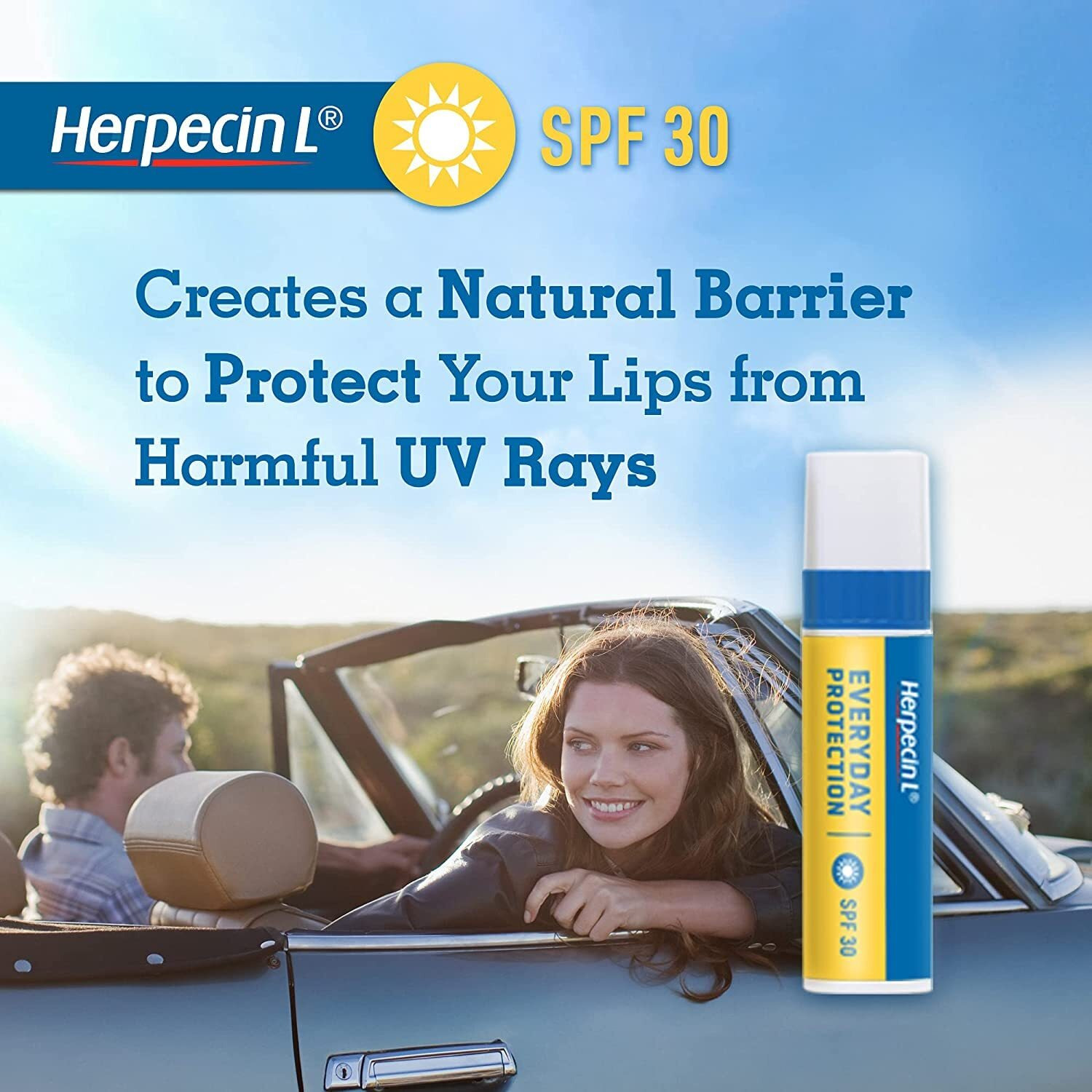 Herpecin-L Lip Balm Stick  Spf 30 0.1 Oz (2.8 G)