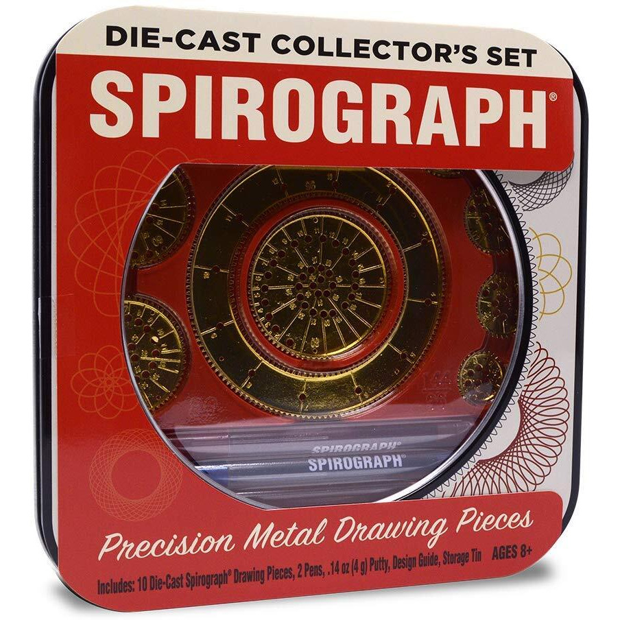 Spirograph Die-Cast Collectors Set  Multi  14 Piece (1021Rz)