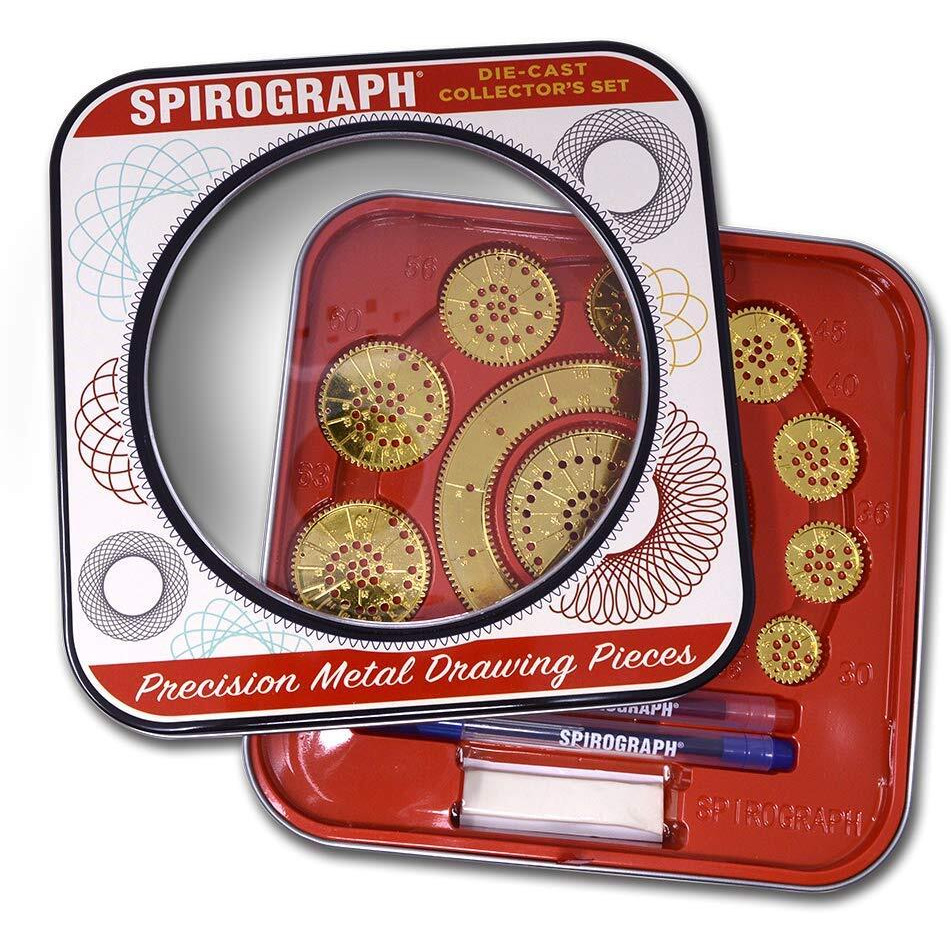 Spirograph Die-Cast Collectors Set  Multi  14 Piece (1021Rz)