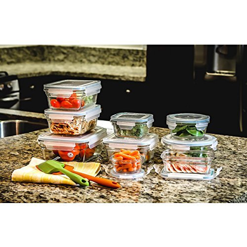 Glasslock 18-Piece Assorted Oven Safe Container Set