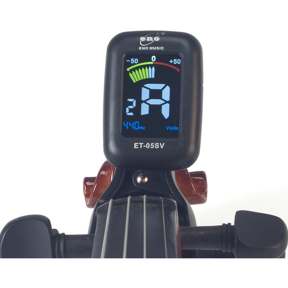 Eno Music Professional Violin Viola Tuner  Colorful Lcd Display Easy Control Clip On Accurate Violin Tuner