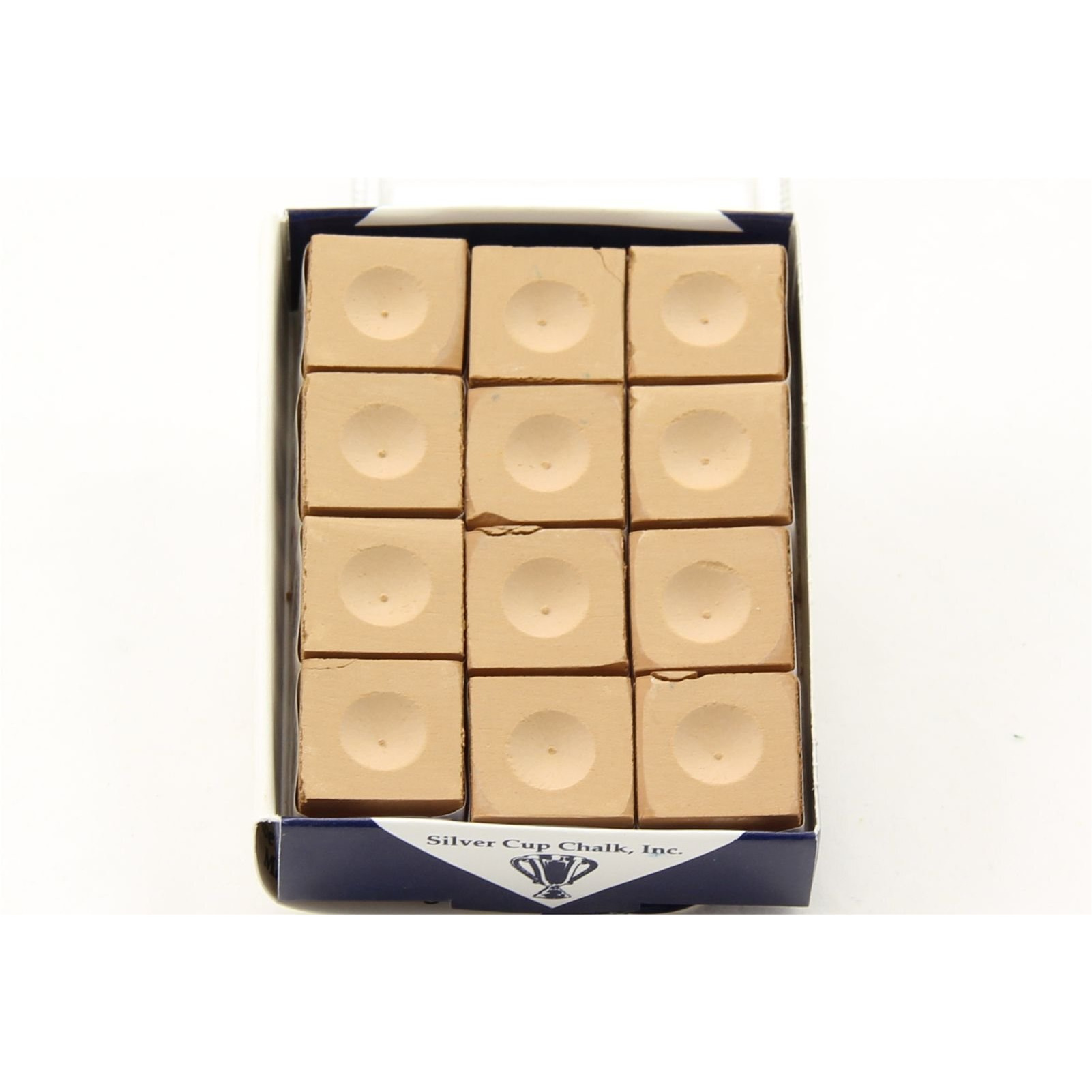 Silver Cup Chalk  Tan  12-Piece Box