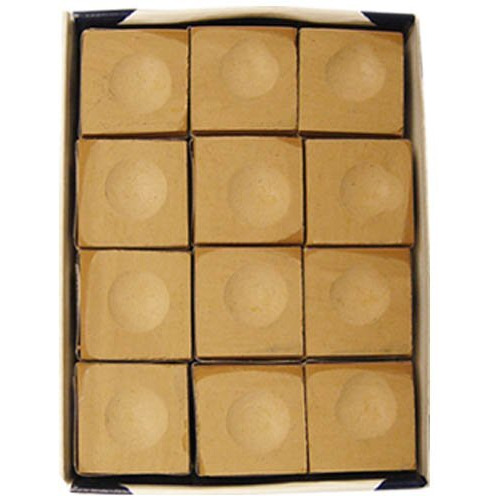 Silver Cup Chalk  Tan  12-Piece Box