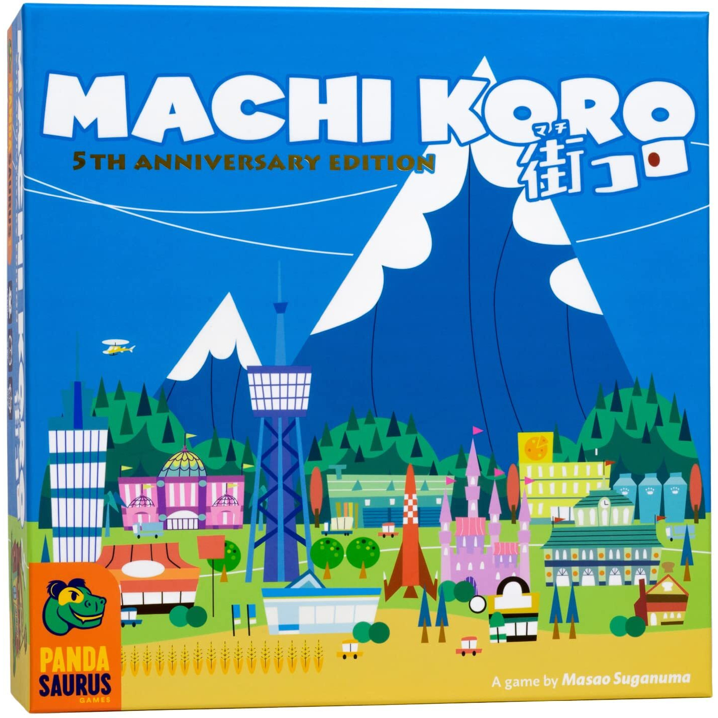 Machi Koro Board Game The Ultimate City-Building Game Fast-Paced Dice Rolling Strategy Game For Kids And Adults  Ages 8+  2-4 Players  30 Minute Playtime  Made By Pandasaurus Games