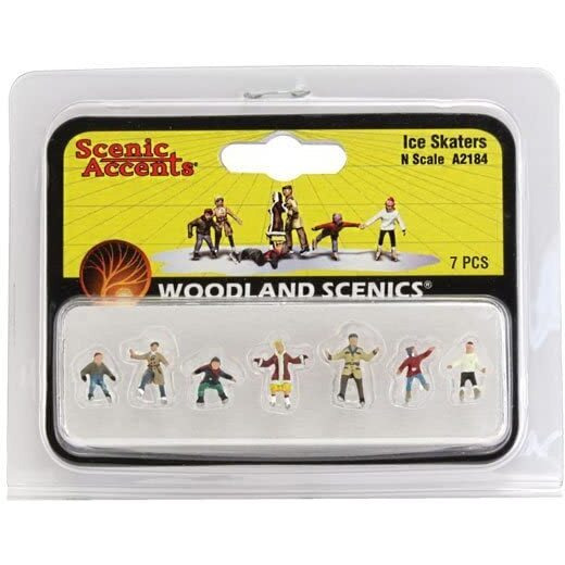 Woodland Scenics A2184 Ice Skaters N