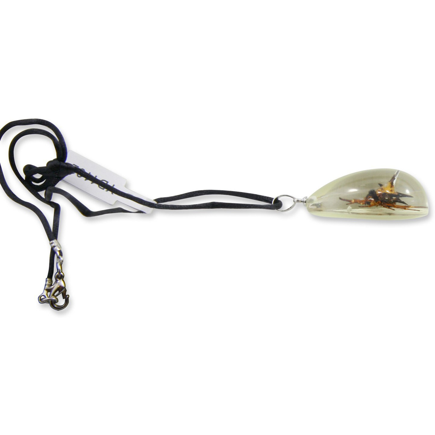 Realbug Spiny Spider Glow In The Dark Necklace  Small