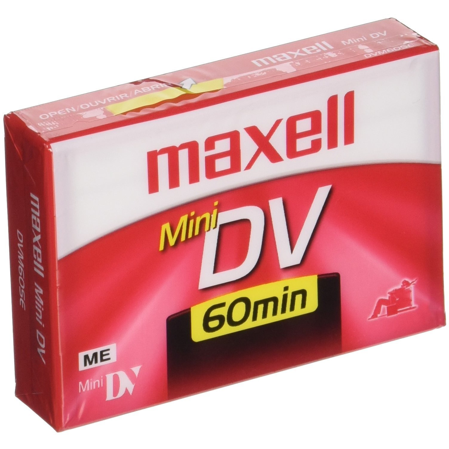 Maxell 298012 Advanced Digital Picture Technology 60 Minute Recording Spmode Time Mini Dvd Cassette
